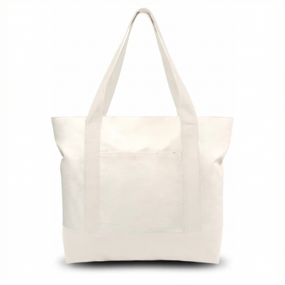 Personalized Mini Icon Tote Bag | Custom Embroidered Gift Tote, Everyday Essentials Bag, Small Boutique Tote