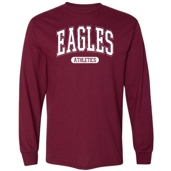 Personalized Eagles Long Sleeve T-Shirt