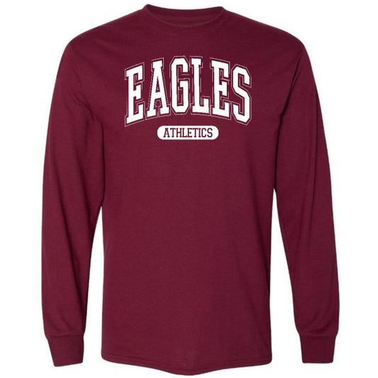 Personalized Eagles Long Sleeve T-Shirt