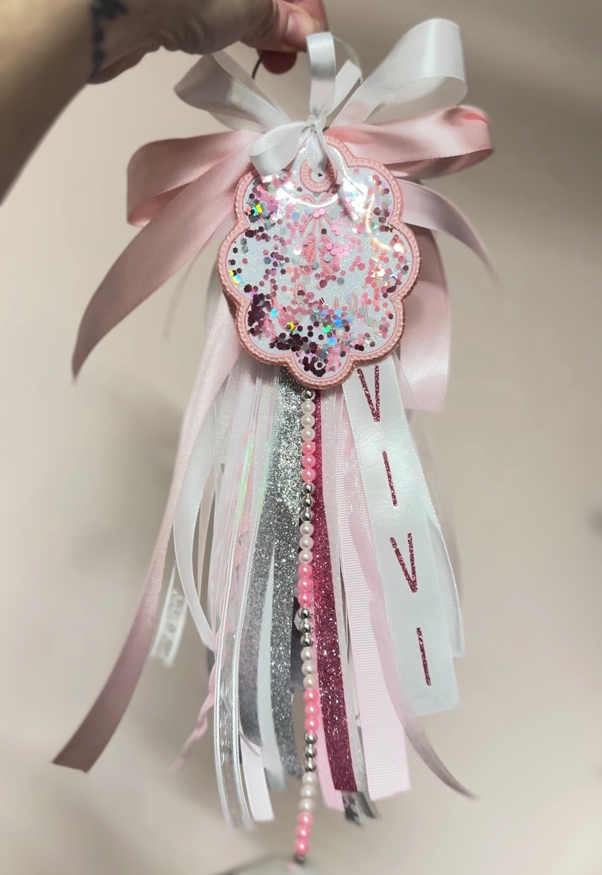 Custom Ballet Shaker Bag Tag