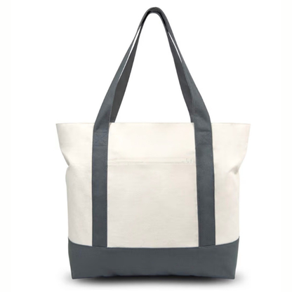 Personalized Mini Icon Tote Bag | Custom Embroidered Gift Tote, Everyday Essentials Bag, Small Boutique Tote
