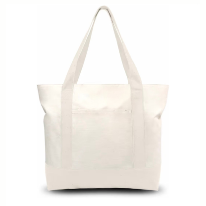 Personalized Mini Icon Tote Bag | Custom Embroidered Gift Tote, Everyday Essentials Bag, Small Boutique Tote